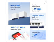MERCUSYS Halo H50G(2-pack) AC1900 Whole Home Mesh Wi-Fi System